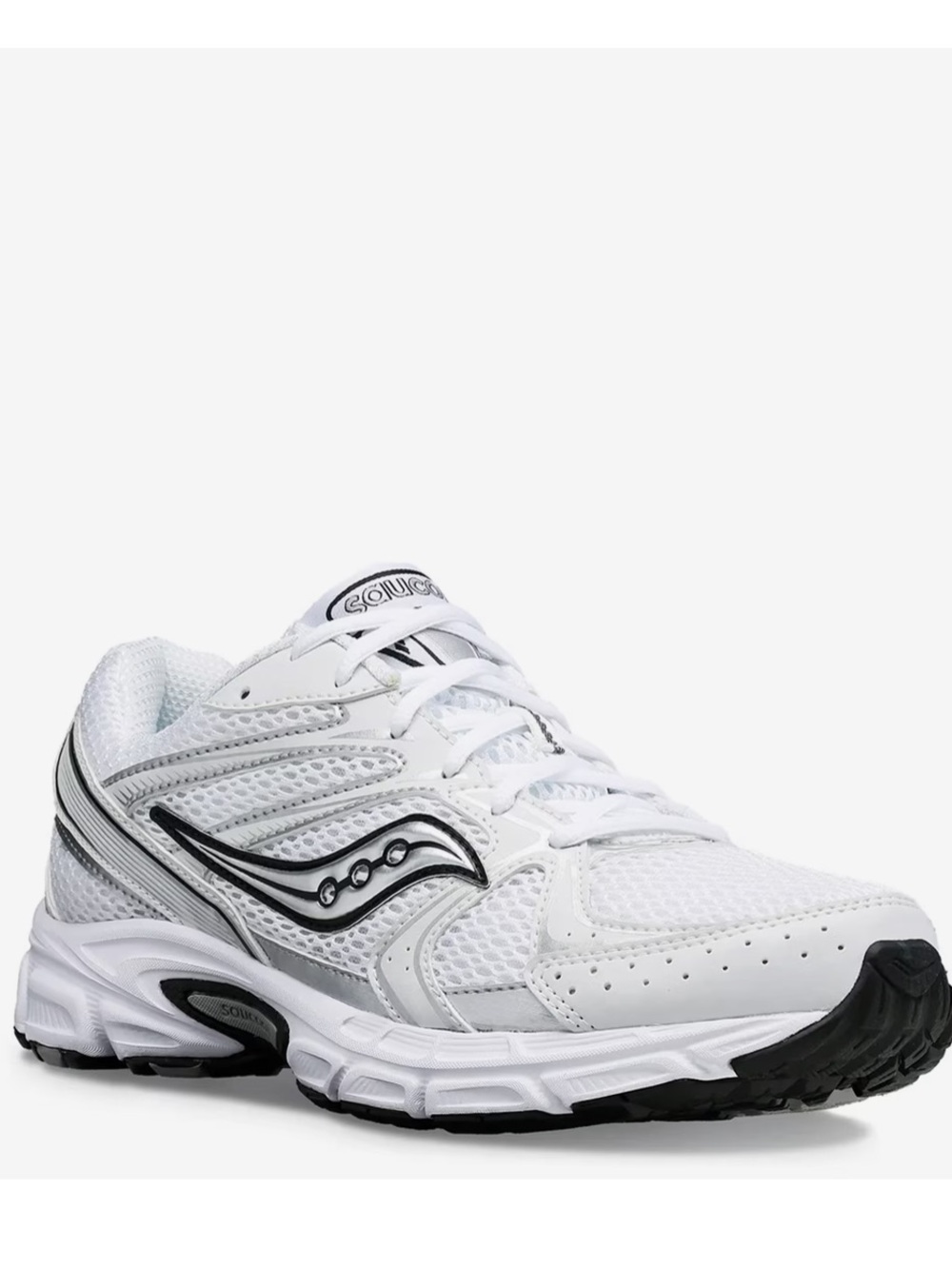 ☀️Saucony Women’s Ride Millenium. Size: 7.5. White/Silver